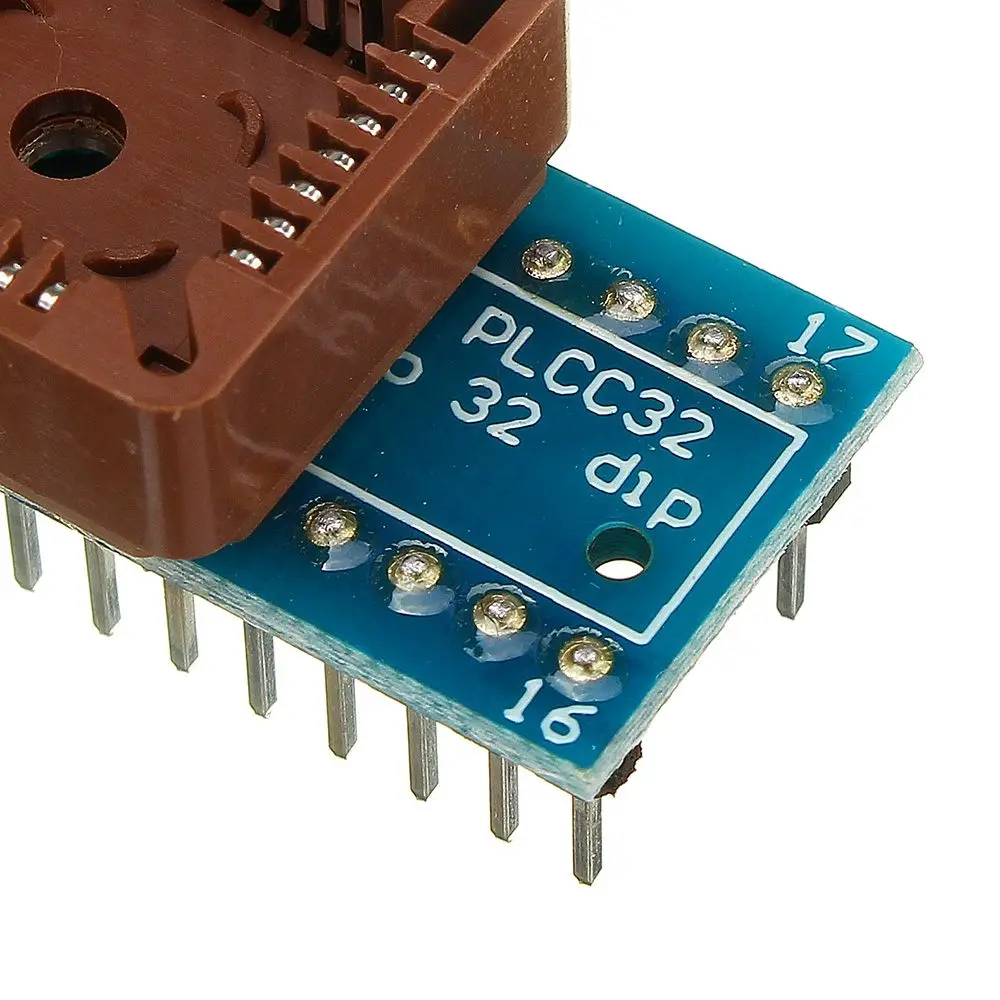 3 шт./лот PLCC32 для DIP32 USB Универсальный программатор IC АДАПТЕР тестер с розеткой TL866CS