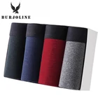 Трусы-боксеры мужские из хлопка, 4 шт.лот, B0007