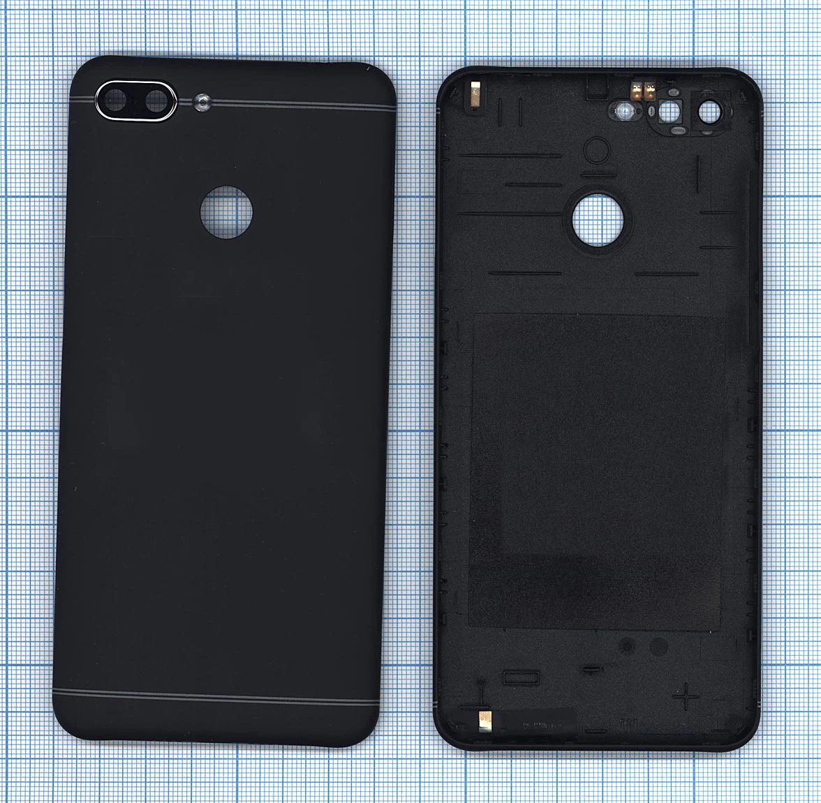 Задняя крышка для Inoi 5 Pro черная | Компьютеры и офис