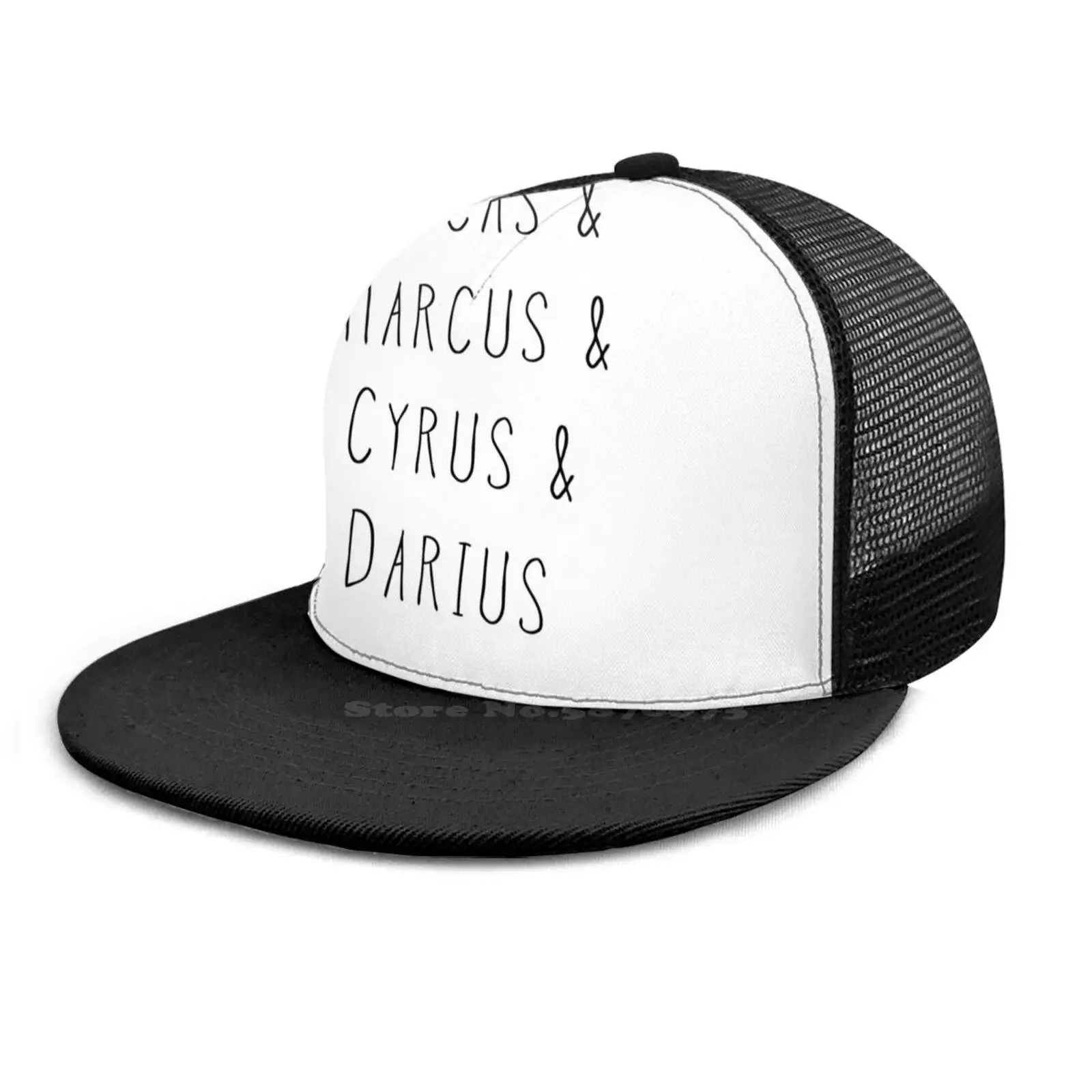 Бейсбольная кепка с изогнутым краем Маркус циррус и Дариус | Аксессуары для