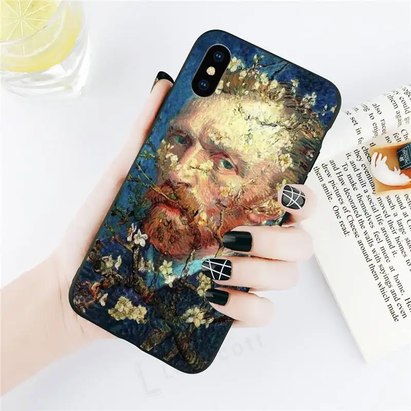 

Vincent Van Gogh Starry Night Phone Case for iPhone 11 12 pro XS MAX 8 7 6 6S Plus X 5S SE 2020 XR