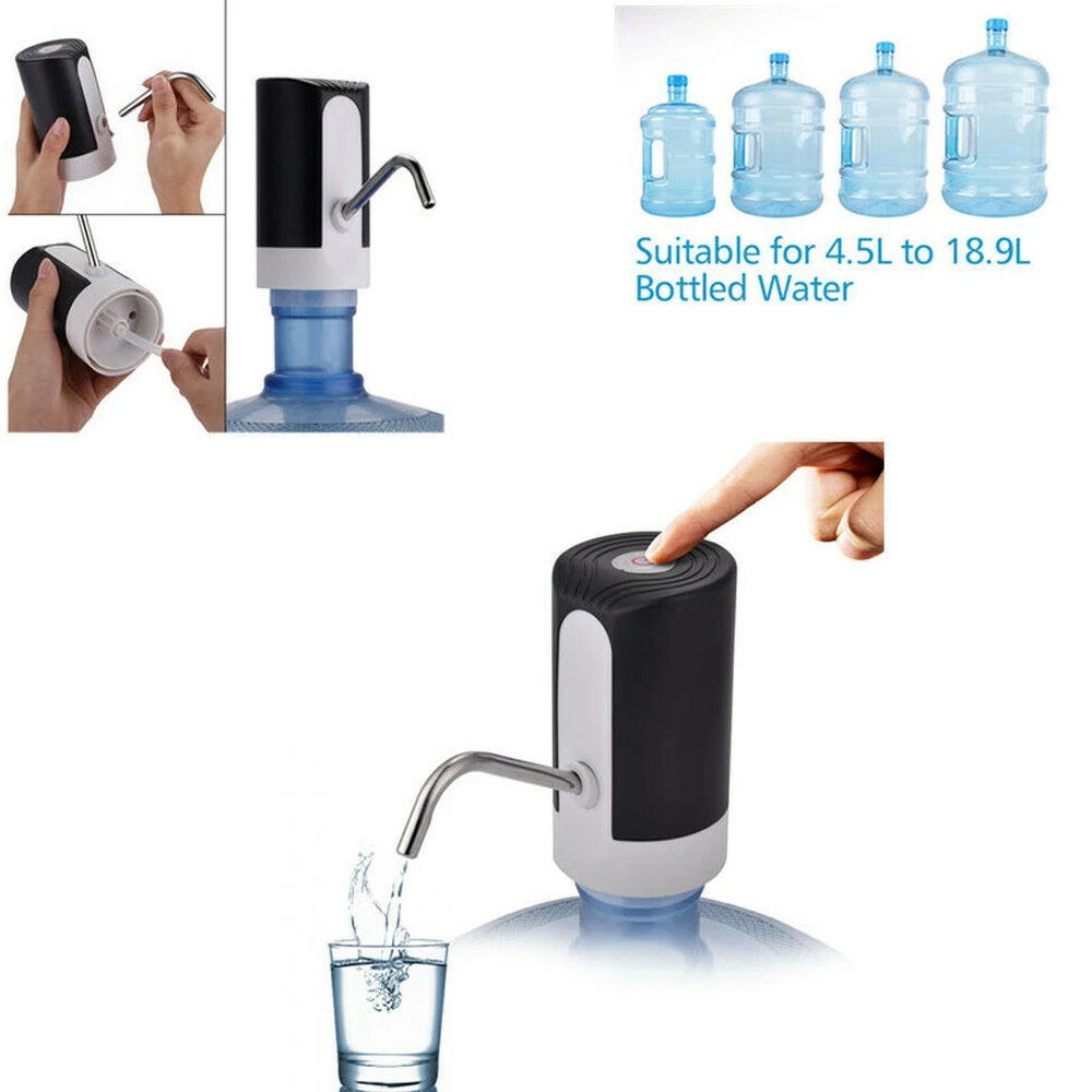 

Water Bottle Pump USB Charging Automatic Electric Water Dispenser Pump Bottle Water Pump Drinking Dispenser Switch Home Gadgets
