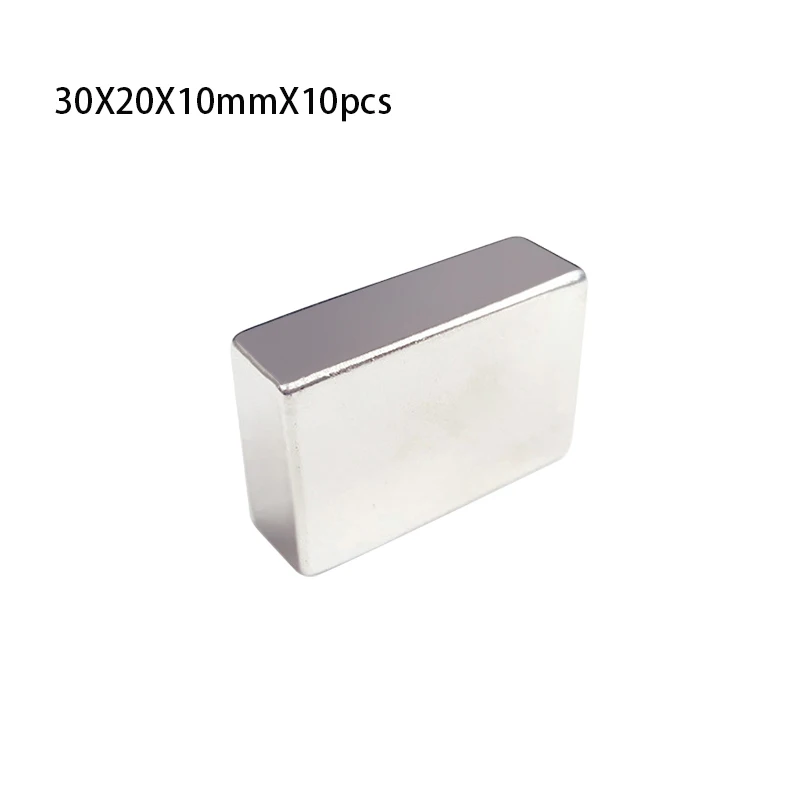 Неодимовый магнит мощный прямоугольный блок 10 шт . Магниты редкоземельные 20/25/30
