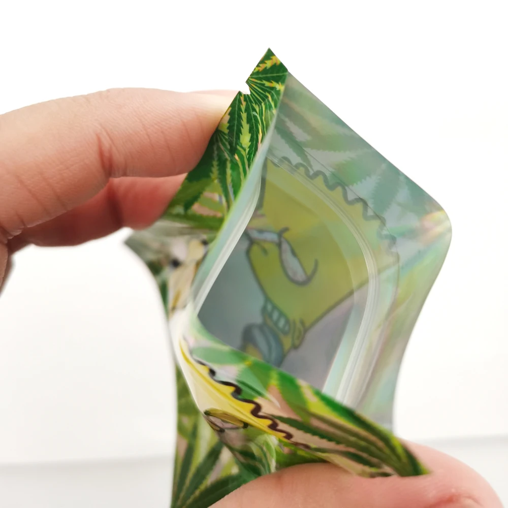

Cartoon KISS Tobacco Storage Bags Zip Lock Bags Plastic Opp Bag Tobacco Seal PE Bags 7X9 CM 200 Pcs/Lot Small Pouch Wholesale