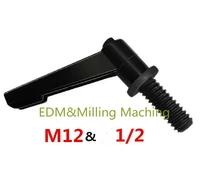 1pc milling machine table lock bolt handle vertical mill m12 or m12 for bridgeport mill tool
