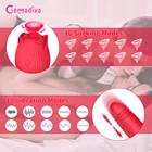 Новинка, Женский Вибратор сосков в форме розы для стимуляции клитора