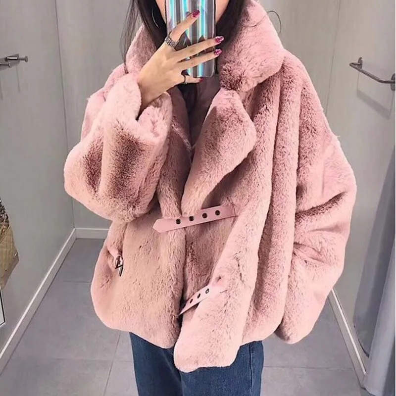 Шуба из искусственного меха для женщин шуба высококачественного новинка зимы 2021