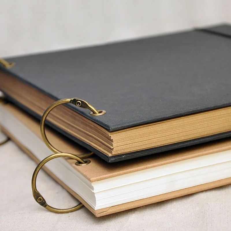 

High Quality 2/4/5/10Pcs Metal Ring Binder15 - 76mm DIY Albums Loose-Leaf Book Hoops Opening Binding Supplie Photo Album Offic