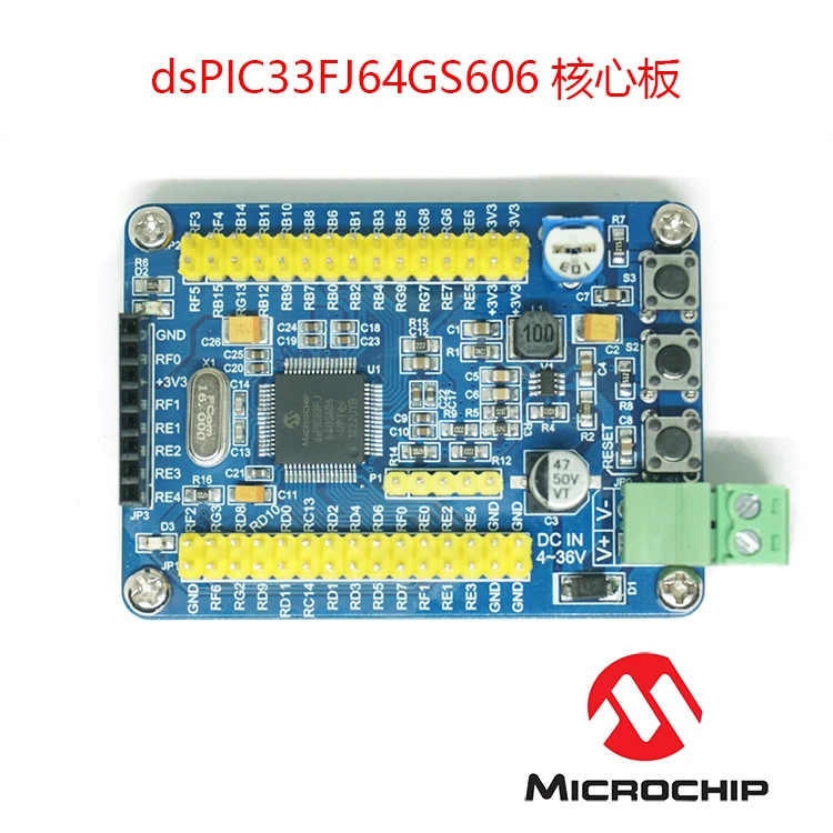 

DsPIC33FJ64GS606 платы