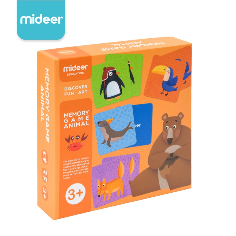 

Карточная игра Mideer, обучающие игрушки для детей, подарок на день рождения