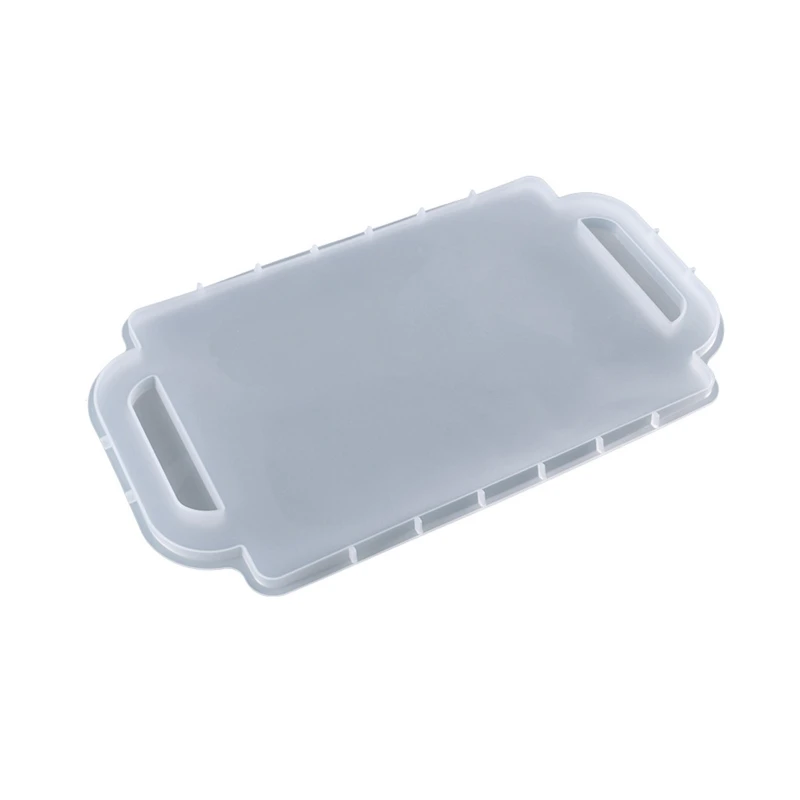 

Handmade Fruit Tea Cup Tray UV Crystal Epoxy Resin Mold Serving Plate Silicone Mould DIY Crafts Home Decorations Casting