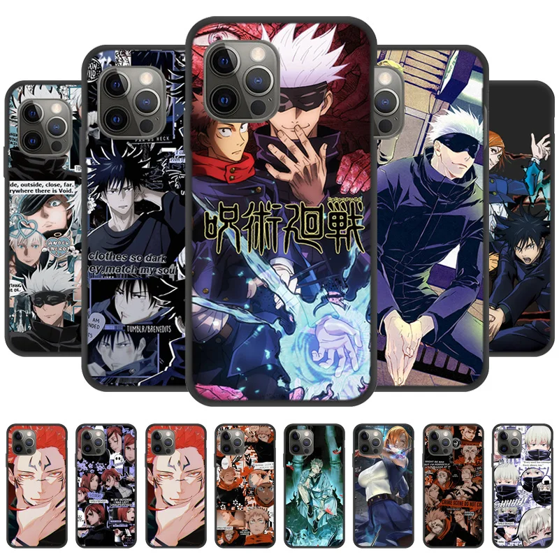 

Jujutsu Kaisen Anime Case For Doogee N20 Pro Case Soft Silicone Painted Cover For For DoogeeN20 Pro Doogee N10 Y7 Luxury Fundas