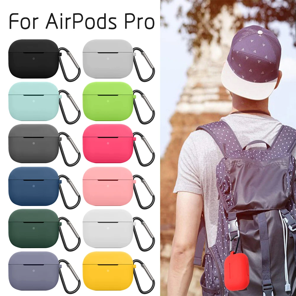 Ультратонкий силиконовый чехол для Airpods Pro беспроводной Bluetooth apple airpods pro наушников