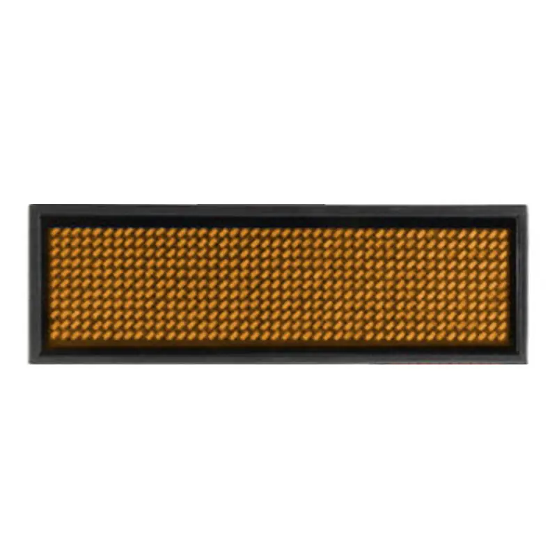 

2021 New LED Mini Digital Name Message Tag Badge Sign Programmable Scrolling Rechargeable Business Card Screen