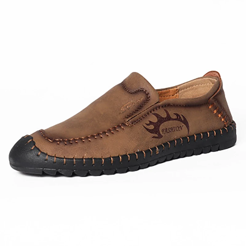 

Casual Shoes Men's Men's Driving Shoes Casual Shoes Black Khaki Yellow Soft Bottom Hot Sale Flat Bottom Dropshipping Zapatillas