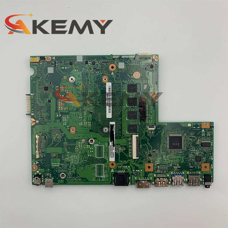 x541uak i5 7200 cpu 8gb ram mainboard rev 2 0 for asus x541uvk x541ua x541uak laptop motherboard 100 tested free global shipping