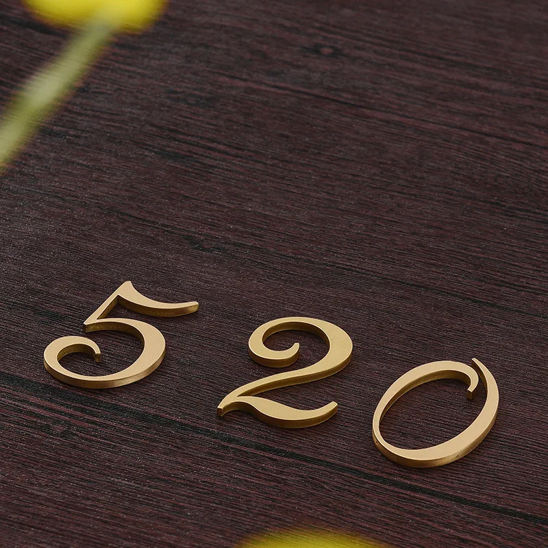 Латунная табличка размером 50 мм для двери в ретро стиле декоративная отеле дома