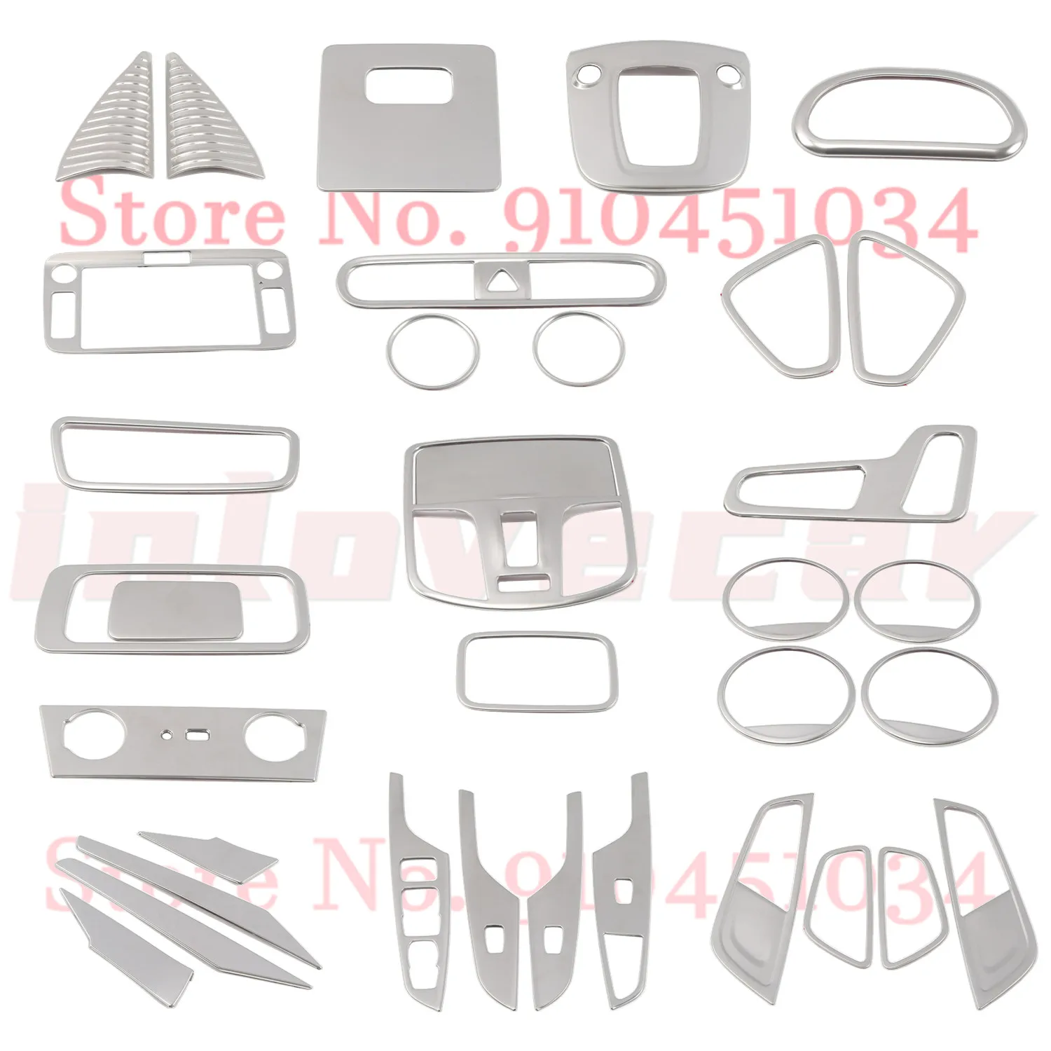 

Car Interior Accessories Cover Trim For Hyundai Kona Encino Kauai 2017 2018 2019 2020 Air Conditioning Window Switch Styling