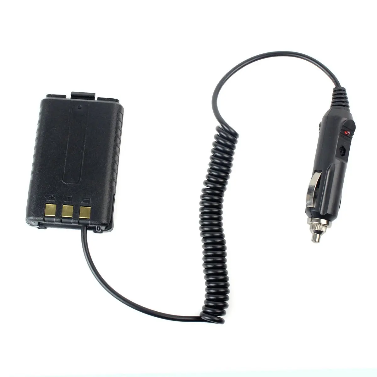 Новый 12V Retevis автомобиль радио Батарея Элиминатор адаптер для BF UV5R RT 5R|Запчасти и