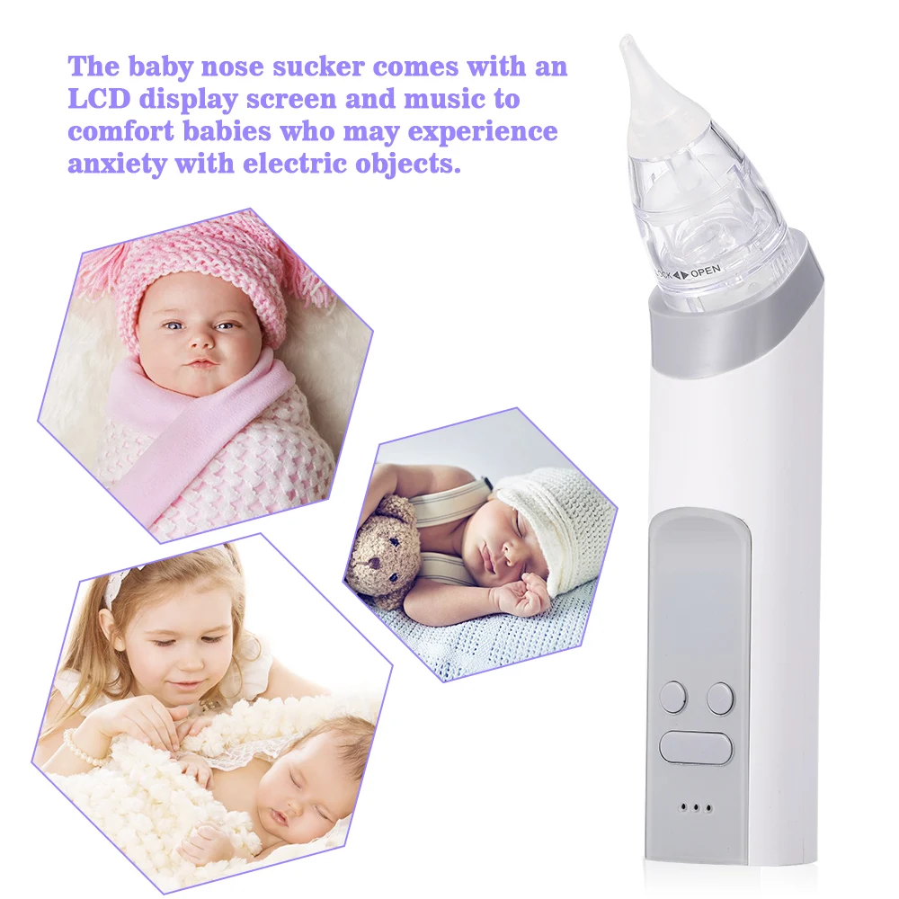 Очиститель носа детский Назальный аспиратор Электрический присоска для