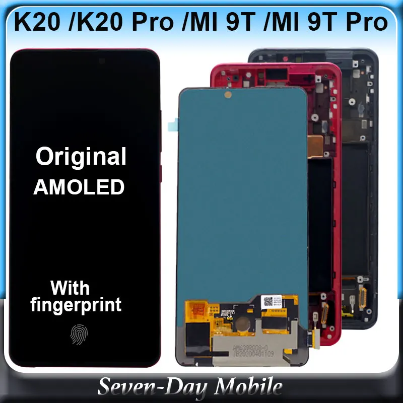 Оригинальный дисплей для xiaomi mi 9t Pro lcd сенсорный экран дигитайзер сборка AMOLED Redmi K20