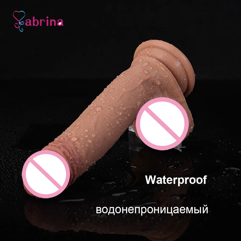 7 5 дюймов силиконовый реалистичный вибратор strapon для женщин секс игрушки унисекс