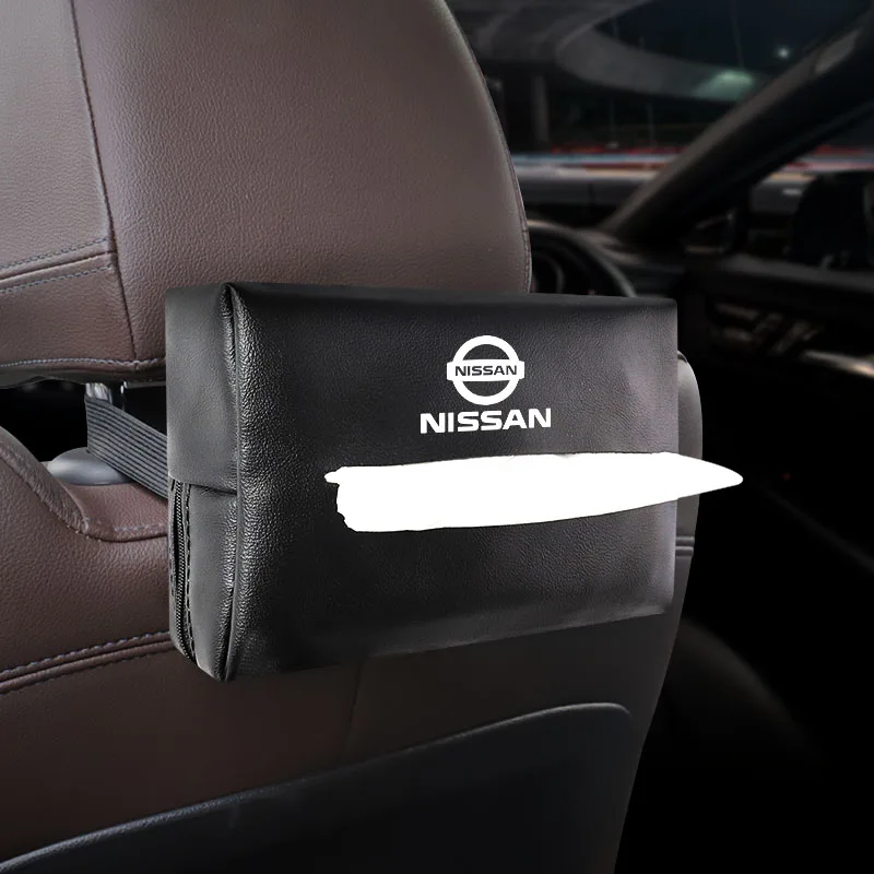 Кожаная Автомобильная салфетка автомобильный органайзер для спинки сиденья с