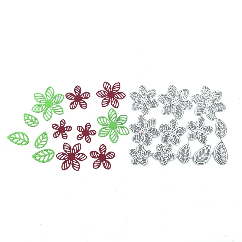 

Julyarts Flower And Leaf Combination Die Cuts for Card Making Craft Dies New Arrivals Mould Blade Punch Stencils Dies