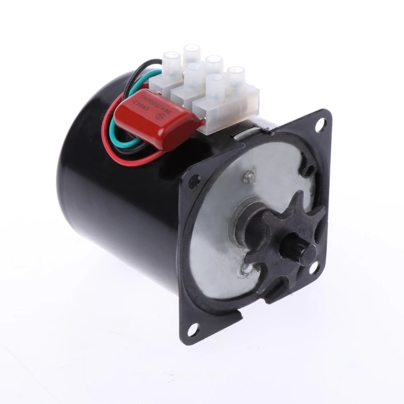 220V AC Яйцо Тернер моторный инкубатор двигателя Реверсивный мотор Компоненты 2.5r/мин