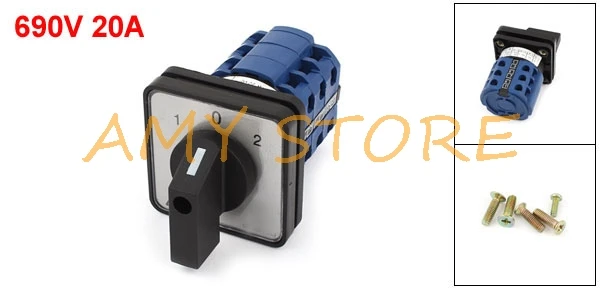 LW28 20 690V 20A 1 0 2 3 положения Поворотная камера универсальный переключатель