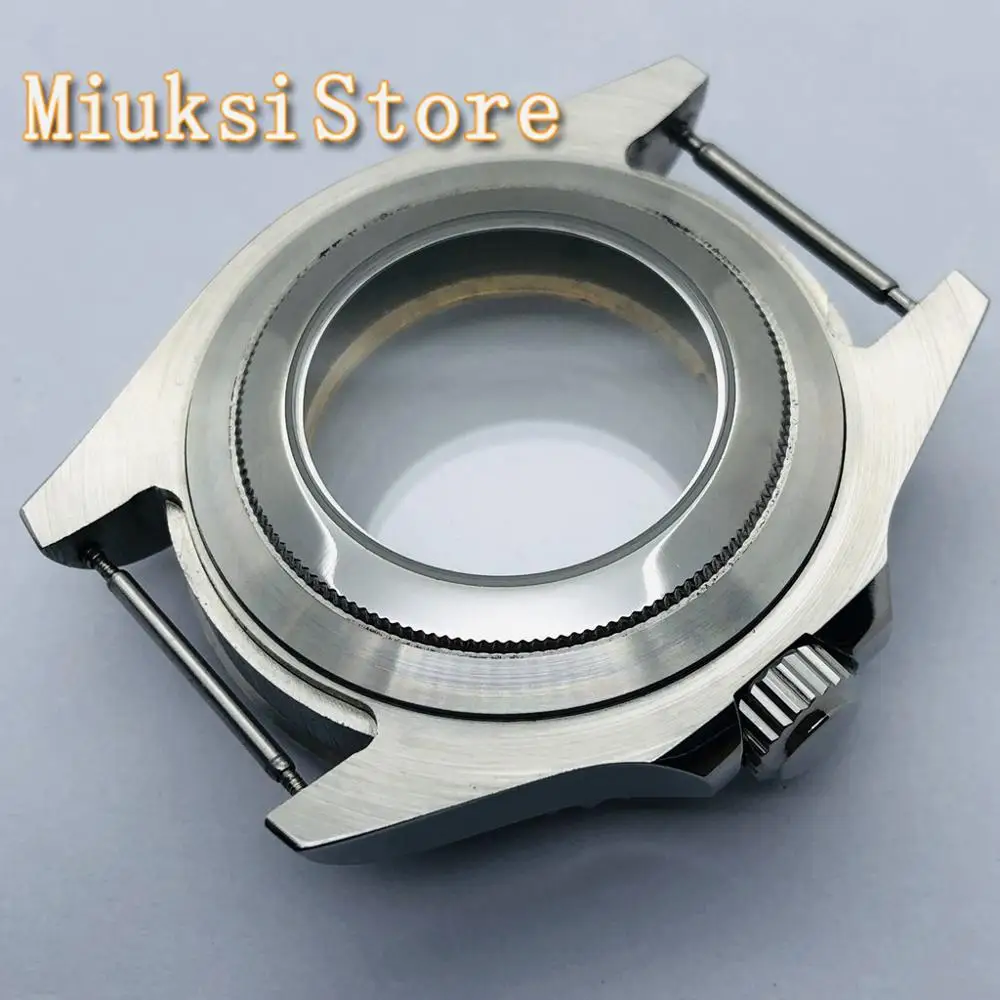 Bliger 43 мм стерильный чехол сапфировое стекло Прозрачный для задней панели fit ETA 2836