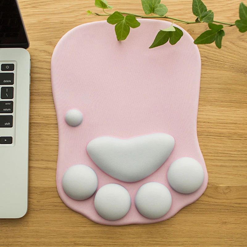 

Игровой коврик для мыши Pink Cat Claw, ГЕЛЕВЫЙ, нескользящий