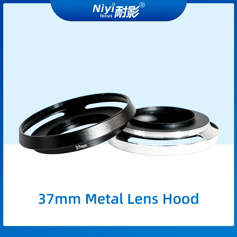 

37mm Metal Lens Hood Filter Adapter Ring For Leica Panasonic Olympus 14-42 EZ EP5 EPL7 EM10II Camera Photography Accessories
