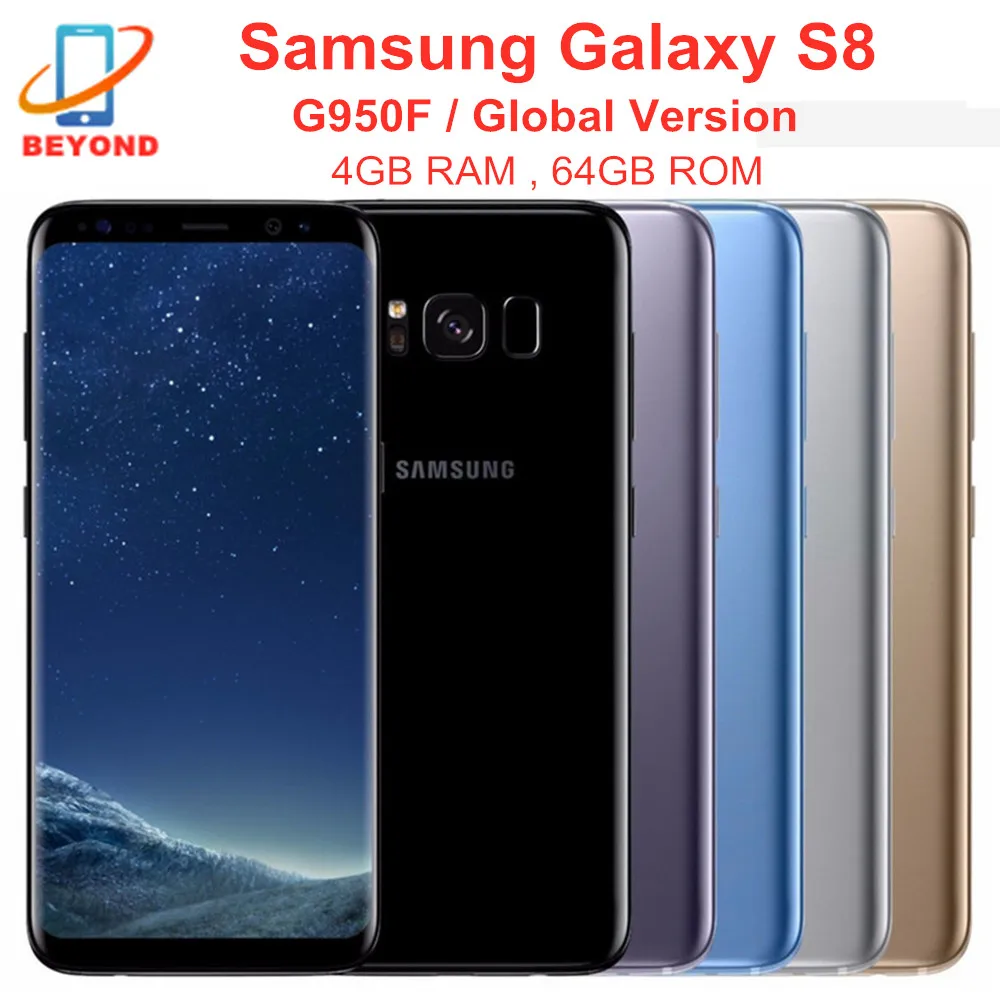 Samsung Galaxy S8 G950F 4 Гб оперативной памяти 64 встроенной NFC глобальная версия 6 2