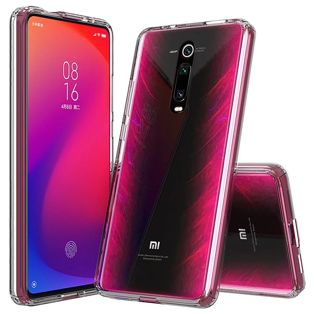 30 шт./лот противоударный ТПУ ПК акриловый кристаллический жесткий бронированный