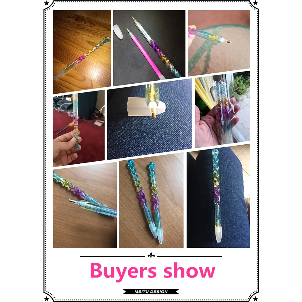 Новое предложение ручка инструмент для алмазной живописи простая точечная