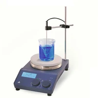 hotplate magnetic stirrer package max capacity 20l lcd display magnetic stirrer 5 aluminum hotplate up to 340 c ms h pro