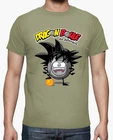 Мужская футболка с рисунком дракона, петельки, крутая Мужская футболка с коротким рукавом