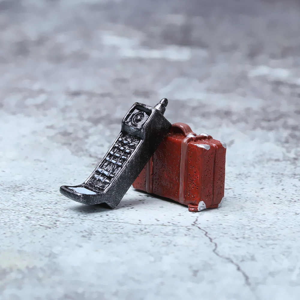 1 шт. Ретро полимерная мебель фигурка мини пианино телефонная модель телевизора