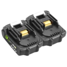 ДВЕ литий-ионные аккумуляторы или зарядные устройства 18 в 3000 мАч для Makita, перезаряжаемые Аккумуляторы для электродрели BL1815 BL1830 BL1840