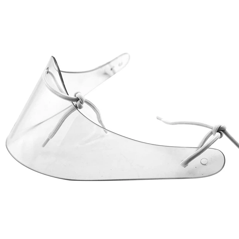 

Ice Hockey Protective Gear Clear Hockey Helmet Visor Goalie Neck Guard Protection Throat Protector Equipment Accessories