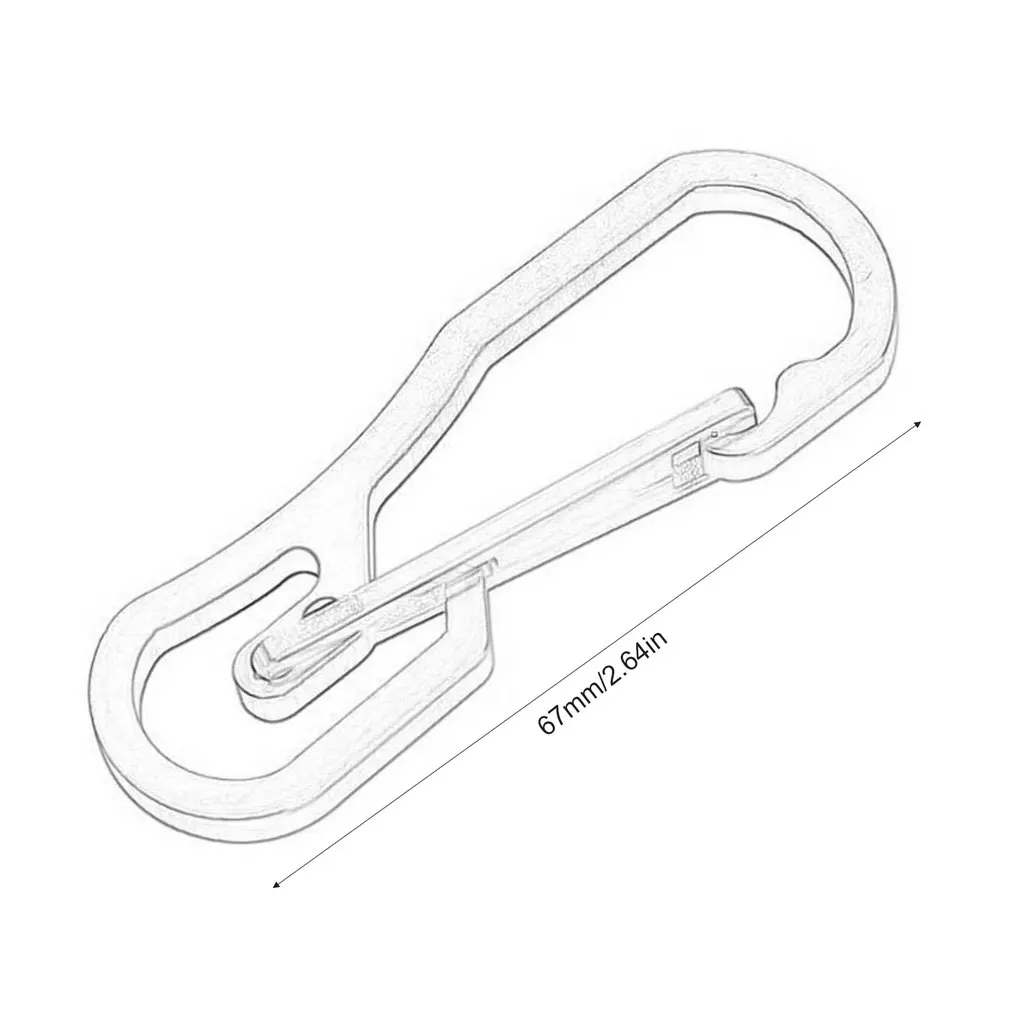 

Lightweight Sturdy Key Ring Metal Keychain Men Stainless Steel Key Chain Key Holder Buckles Car Chain