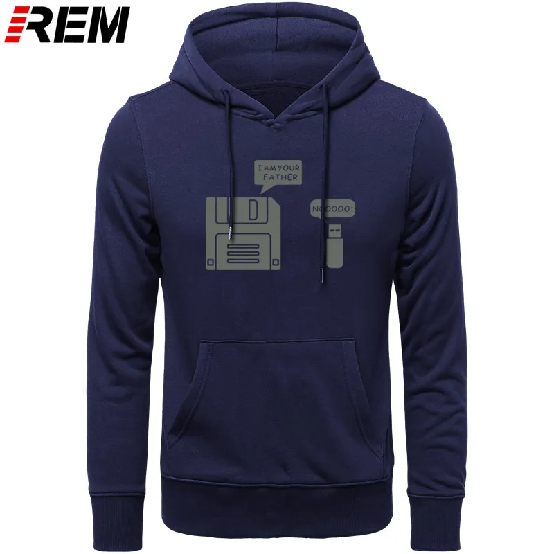 REM USB дискета я ваш отец мужские хлопковые с длинным рукавом юмором диск повседневные Camisetas Hombre мужские кофты с капюшоном, толстовки