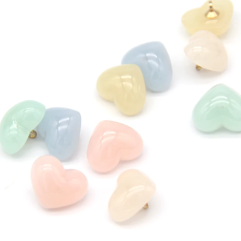 

HENGC Cute Colorful Candy Pearl Buttons For Clothing Children Shirt Dress Handmade Decorative DIY Sewing Accessories Wholesale