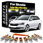Детская лампа BADEYA для багажника, купольная карта, комплект для Skoda Fabia MK1 MK2 MK3 1999-2015 2016 2017 2018 2019, автомобильные лампы