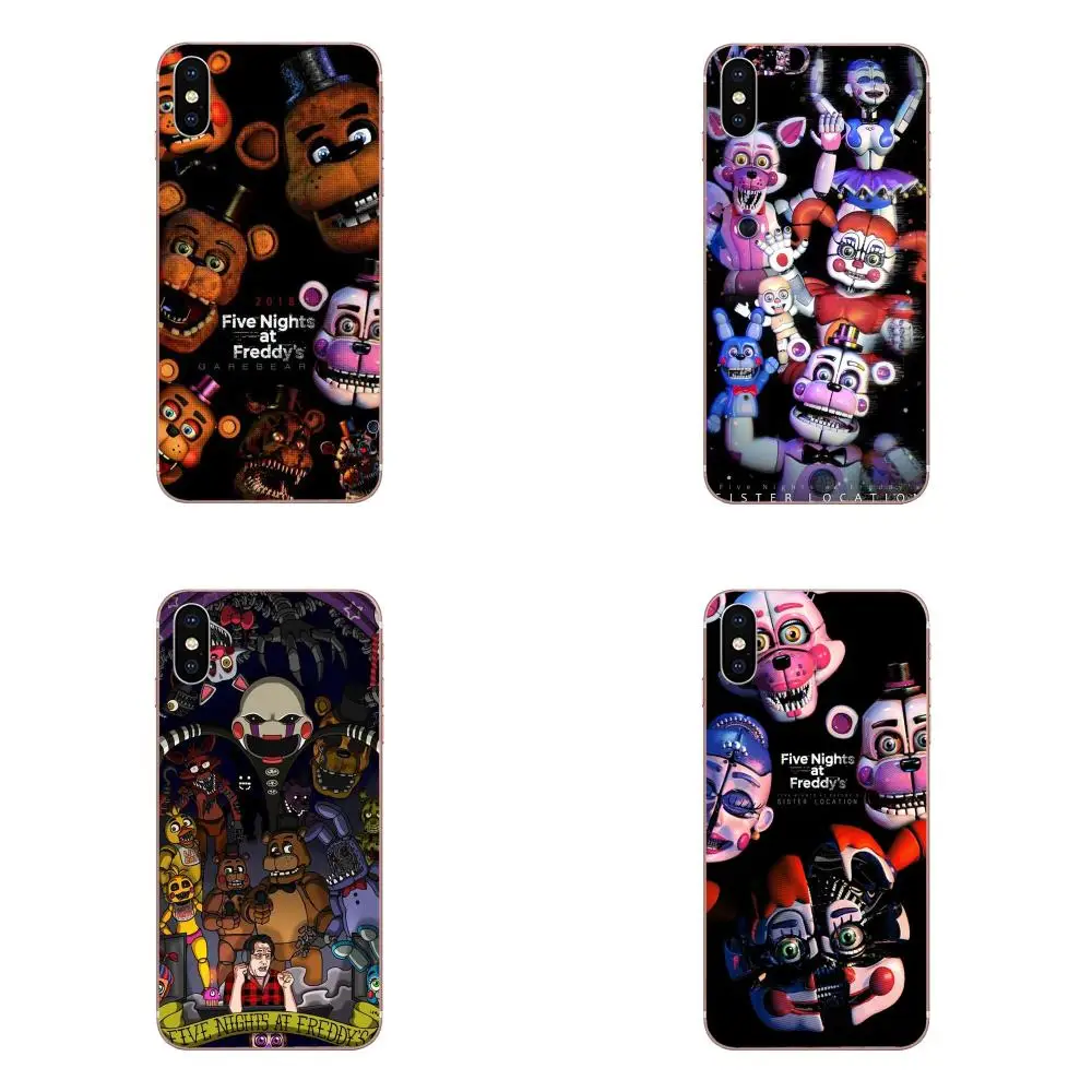 New Five Nights At Freddys Fnaf 2018 Transparent TPU Phone Case Cover For Xiaomi Redmi Note 2 3 3S 4 4A 4X 5 5A 6 6A Pro Plus | Мобильные