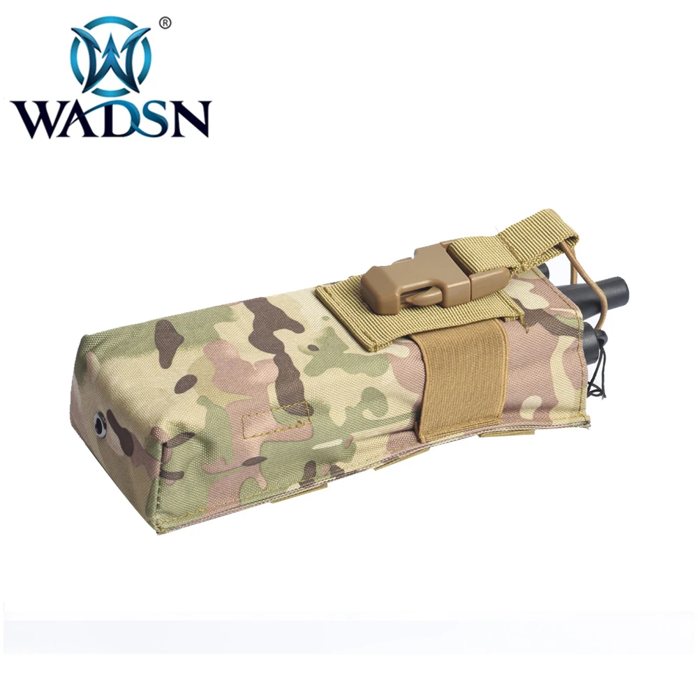 WADSN Tactical Vest System Pouch AN/PRC148/152 Wireless Walkie-talkie Bag Molle Pocket Interphone Attachment Headset Accessories | Спорт и