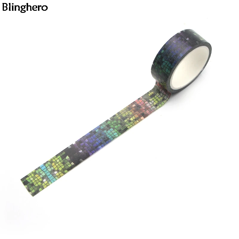 Blinghero Marie Cat 15 мм X 5 м васи клейкая лента симпатичная Маскировка животные печати