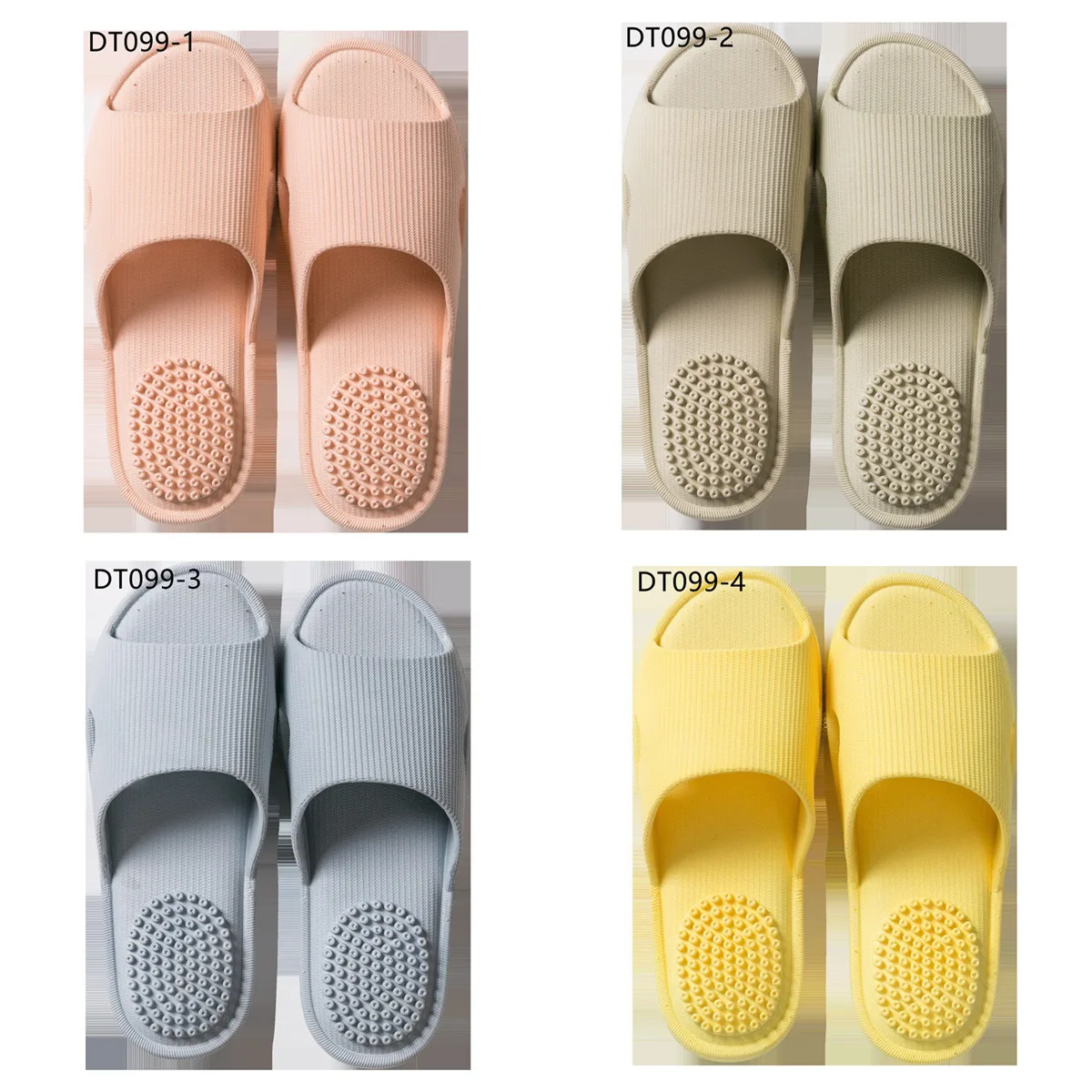 

Waterproof thermal cotton slippers female root autumn and winter indoor home home DT099