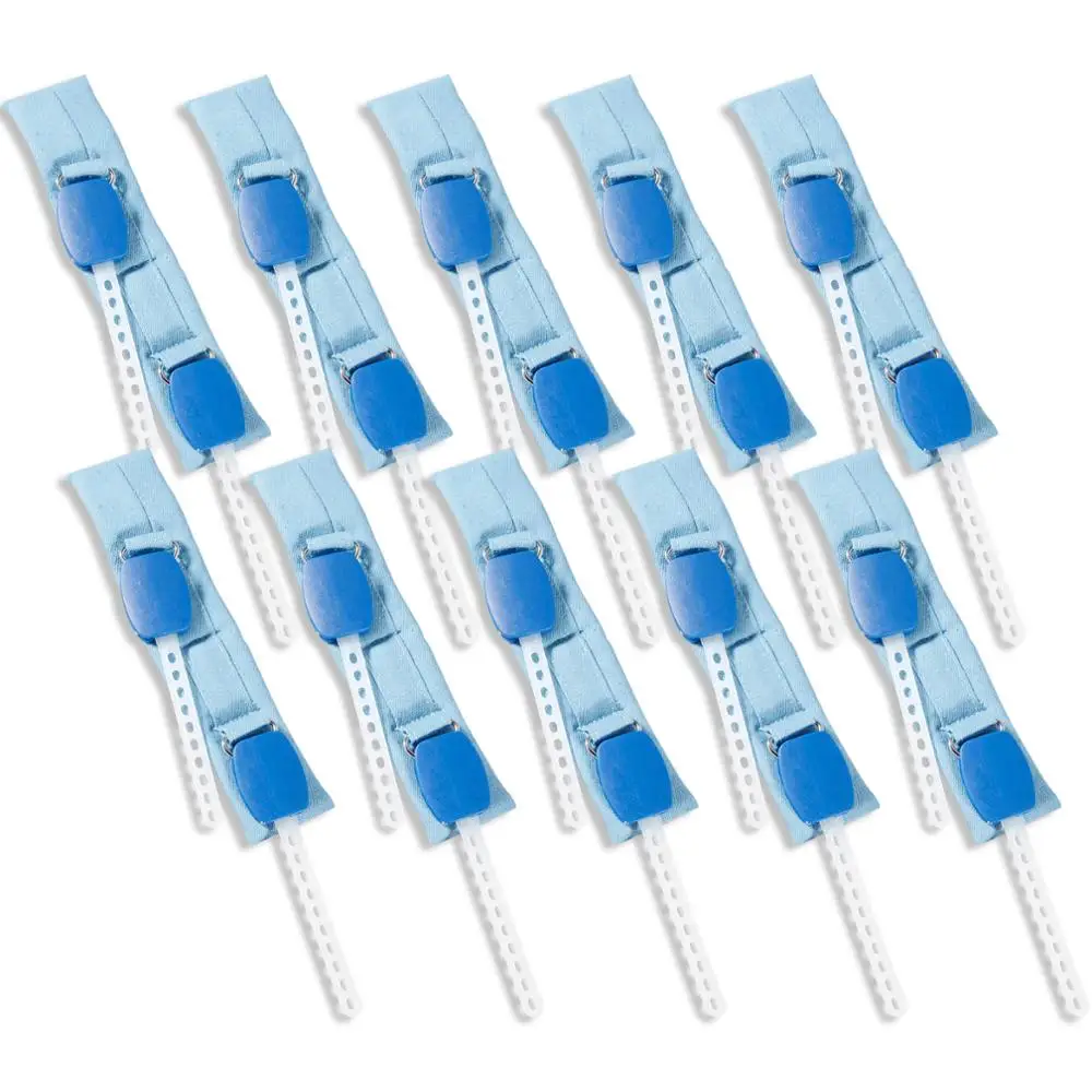 

1-10Pcs Dental Orthodontic Neck Safety Strap High Pull Strap Headgear Blue